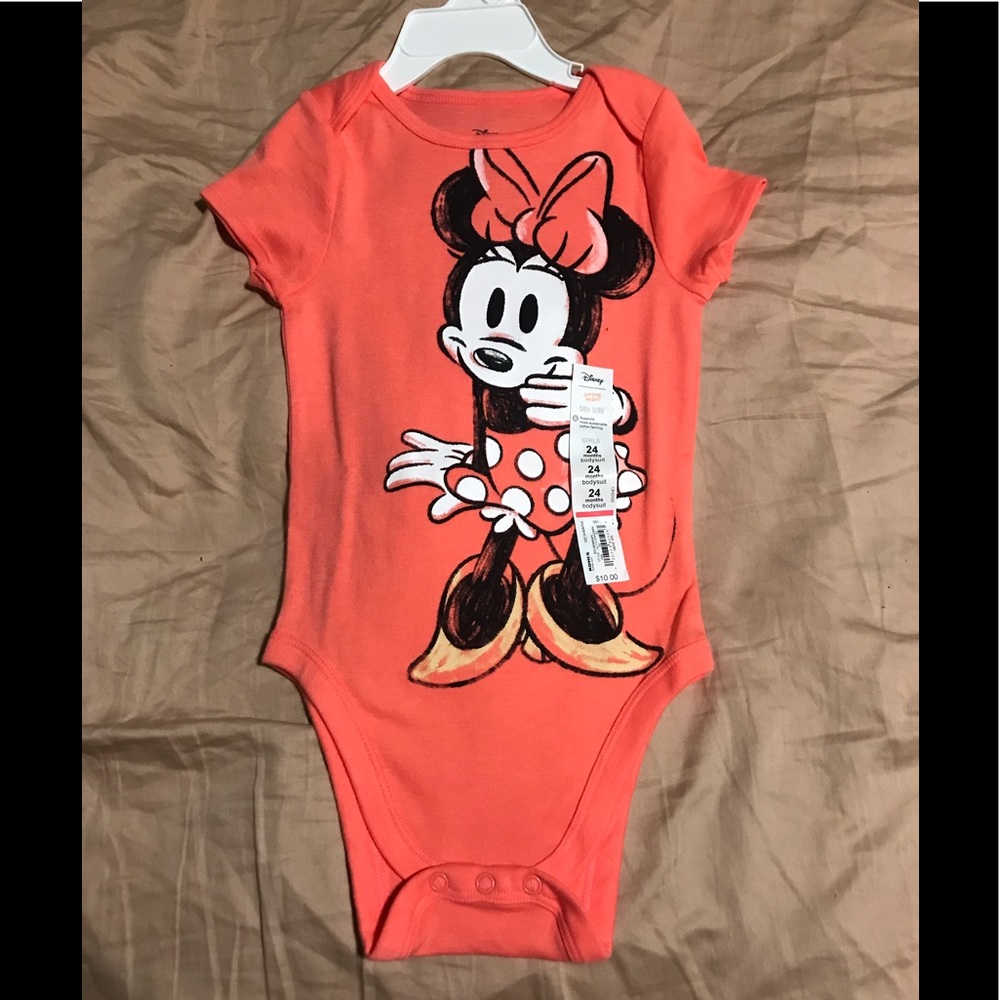 NWT Minnie Mouse Onesie 24 Months